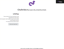 Tablet Screenshot of citystrides.com